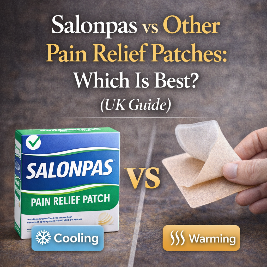 salonpas vs other pain relief patches uk