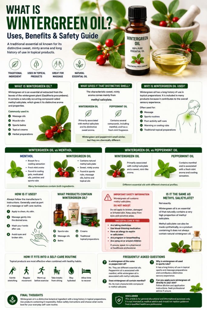 what is wintergreen oil